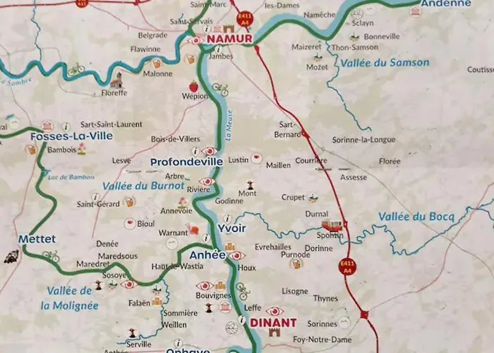 Maison Et Velos A Dans La Vallee De La Meuse